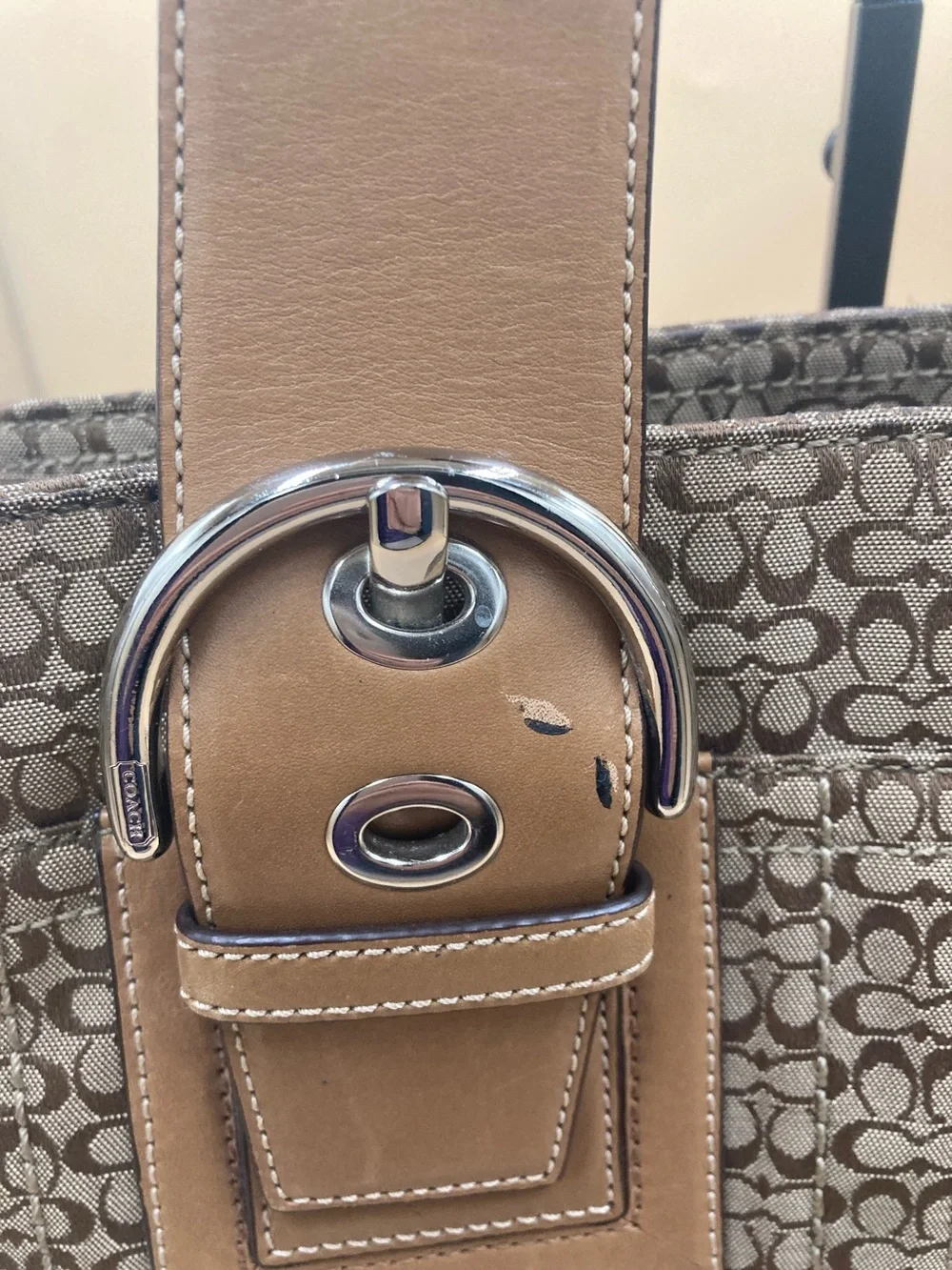 Coach signature monogram
